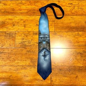 Men Silk tie “Venice theme”